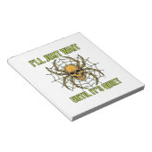 Bloc-note Conception de T-Shirt Halloween drôle de crâne vin (Incliné)
