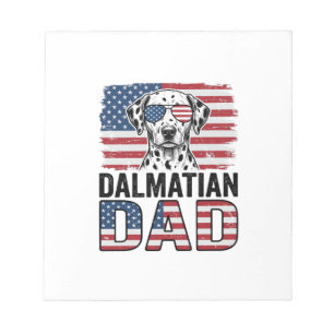 Bloc-note Conception de t-shirt pour chien vintage patriotiq