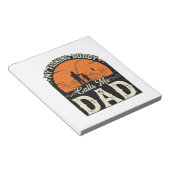 Bloc-note Conception de T-shirt pour papa, compagnon de pêch (Incliné)