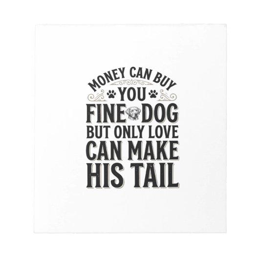 Bloc-note Conception de typographie de citation d'amour de c (Devant)
