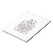 Bloc-note Conception de vecteur de cadeau de licorne de Wand (Tourné)