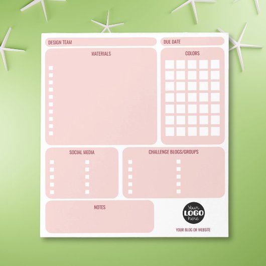 Bloc-note Conception d'équipe de logo pour la création de ca