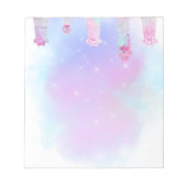 Bloc-note conception des pattes (Devant)