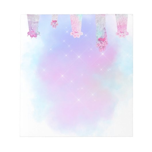 Bloc-note conception des pattes (Devant)