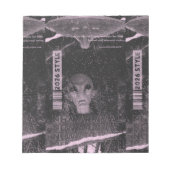 Bloc-note Conception d'UFO (Devant)