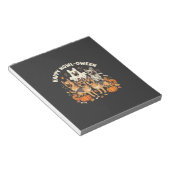 Bloc-note Conception Howl-Oween Halloween Fantôme Berger All (Incliné)