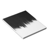 Bloc-note Conception moderne de boîtes noires blanches brune (Incliné)