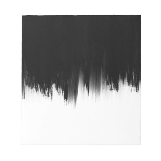 Bloc-note Conception moderne de boîtes noires blanches brune (Devant)