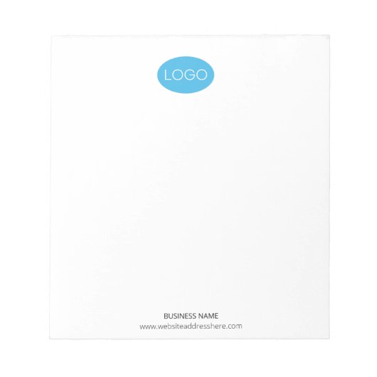 Bloc-note Conception personnalisée simple (Devant)