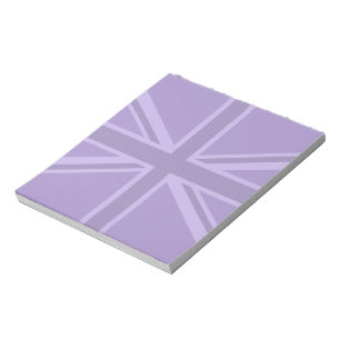 Bloc-note Conception Union Jack violette