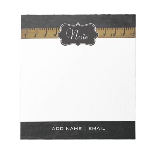 Bloc-note Conception vintage (Devant)