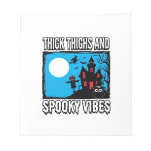 Bloc-note Conceptions de chemise Halloween Thick Thighs Spoo