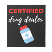 Bloc-note Concessionnaire certifié (Devant)