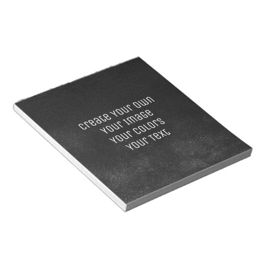 Bloc-note Concevez votre façon - Créez votre propre (Incliné)