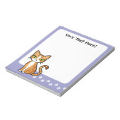 Bloc-note Concevez votre propre chat de dessin (Tourné)