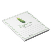 Bloc-note concombre gros aneth Temps Capsule Message (Incliné)