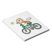 Bloc-note Conduite de vélo - Homme (Incliné)