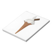 Bloc-note Cône de crème glacée (Tourné)