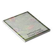 Bloc-note Cônes et branches de pin (Incliné)