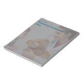 Bloc-note Conférence Médicale sur la pédiatrie (Tourné)