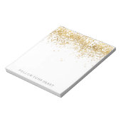 Bloc-note Confetti d'or (Tourné)