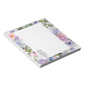 Bloc-note Confiance dans le Seigneur floral (Incliné)