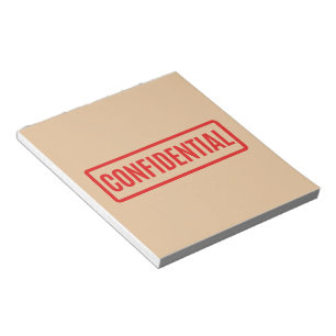 Bloc-note Confidentiel