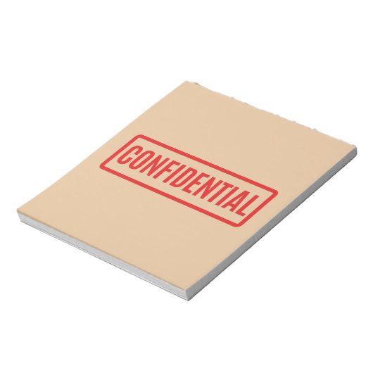 Bloc-note Confidentiel (Tourné)