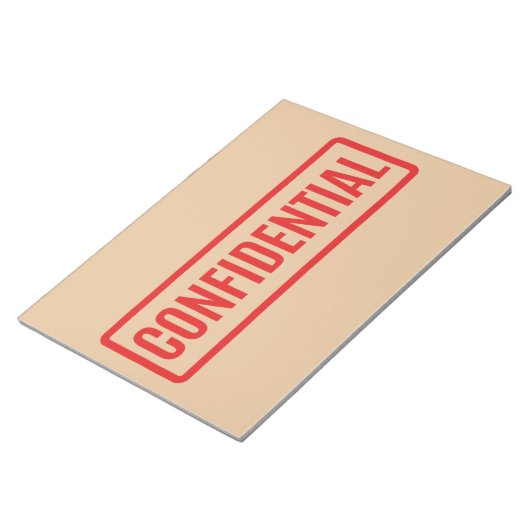 Bloc-note Confidentiel (Incliné)