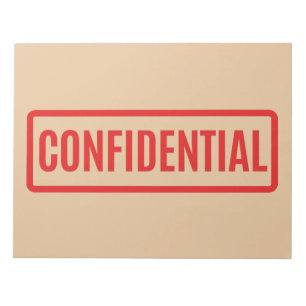 Bloc-note Confidentiel