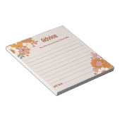 Bloc-note Conseil pour Maman Note Pad - Baby shower Super (Incliné)
