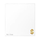 Bloc-note Conseiller financier (Devant)