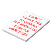 Bloc-note conservateur (Tourné)