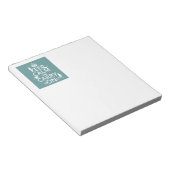 Bloc-note Conserver calme et porter mONkeys - toutes les cou (Incliné)