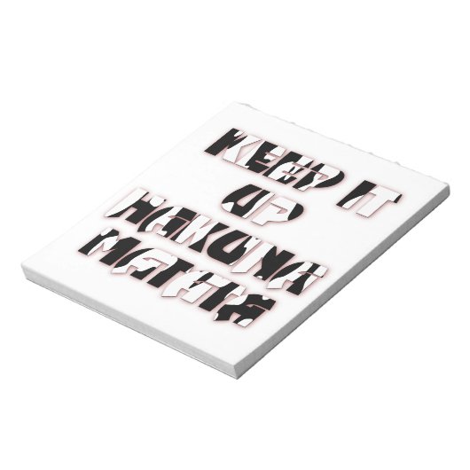 Bloc-note Conserver / Hakuna Matata (Tourné)