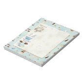 Bloc-note Conserver le calme et boire du café - tasses à caf (Tourné)