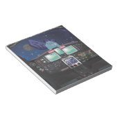 Bloc-note Console de vaisseau spatial (Incliné)
