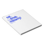 Bloc-note Consommer Boire Remporter (Incliné)