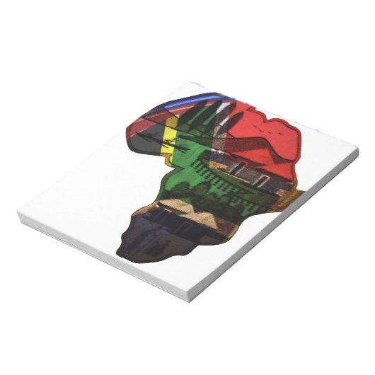 Bloc-note continent africain (Tourné)