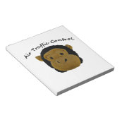 Bloc-note Contrôle de la circulation aérienne cadeaux amusan (Incliné)