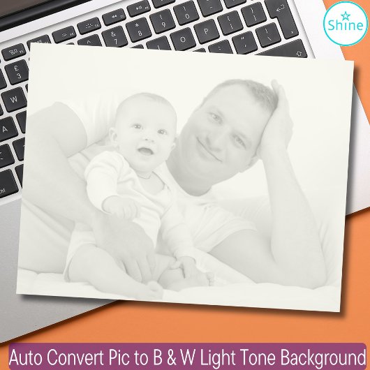 Bloc-note Convertir automatiquement la photo en Arrière - pl