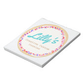 Bloc-note Cookie personnalisé ou Cupcake (Tourné)