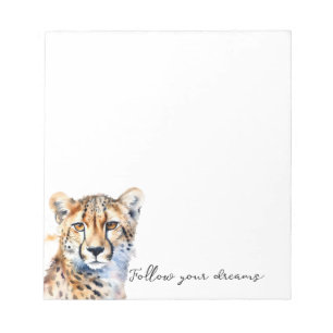 Bloc-note Cool Cat Cheetah