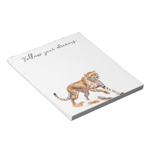 Bloc-note Cool Cheetah (Incliné)