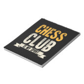 Bloc-note Cool Chess Player (Tourné)