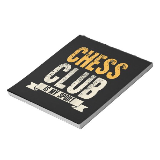 Bloc-note Cool Chess Player (Tourné)