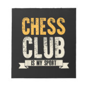 Bloc-note Cool Chess Player (Devant)