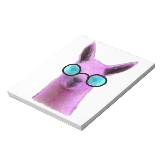Bloc-note Cool Pink Llama ! (Tourné)