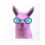 Bloc-note Cool Pink Llama ! (Devant)