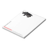 Bloc-note Cool RHINOCEROS - Animal en voie de disparition - (Tourné)